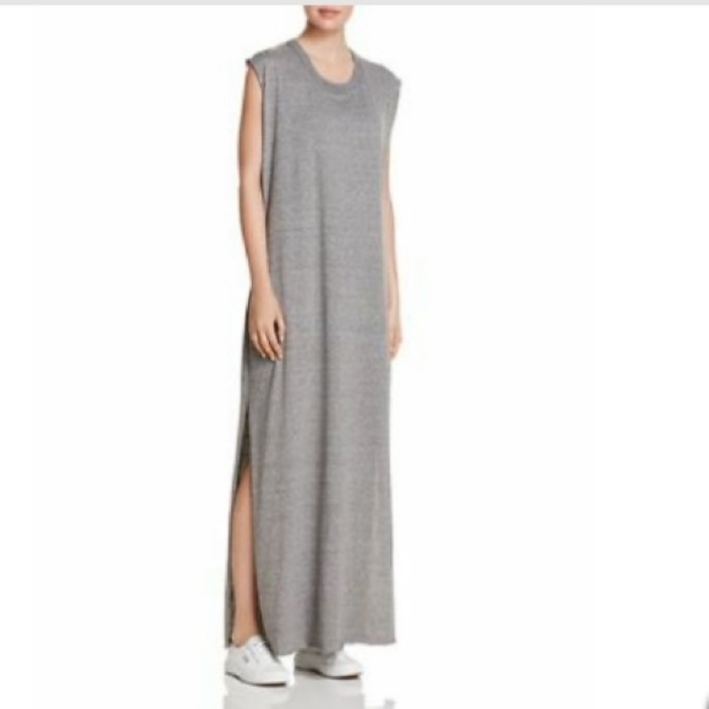 Current/Elliot The Delphi Tank Maxi Dress Heathered Grey Size 0 (XS)